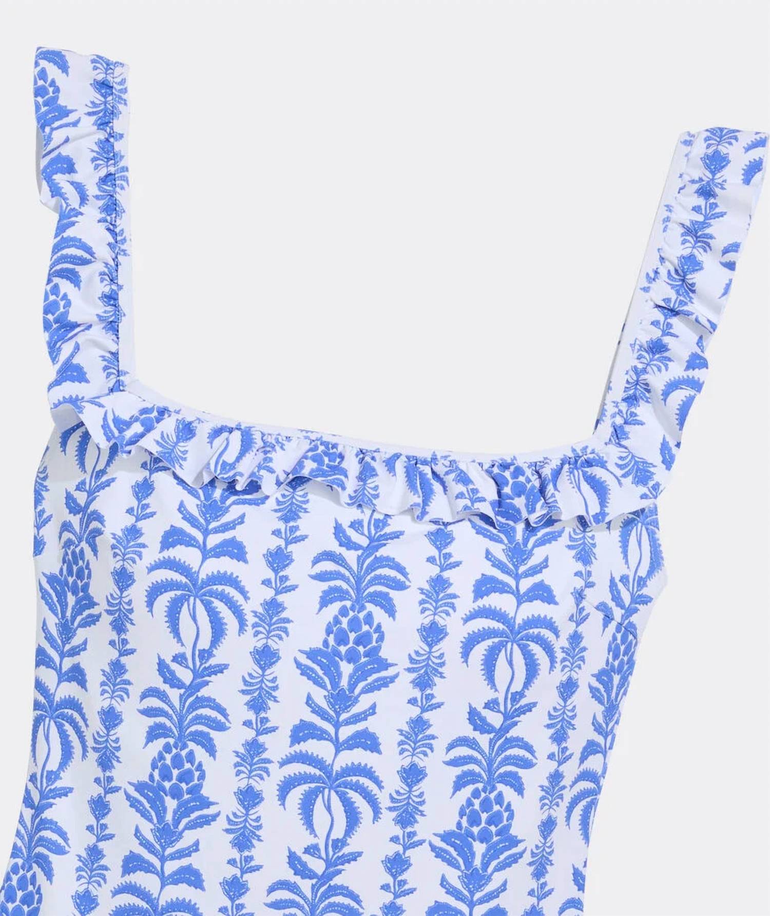 Vineyard Vines - Westerly Ruffle One-piece Swimsuit