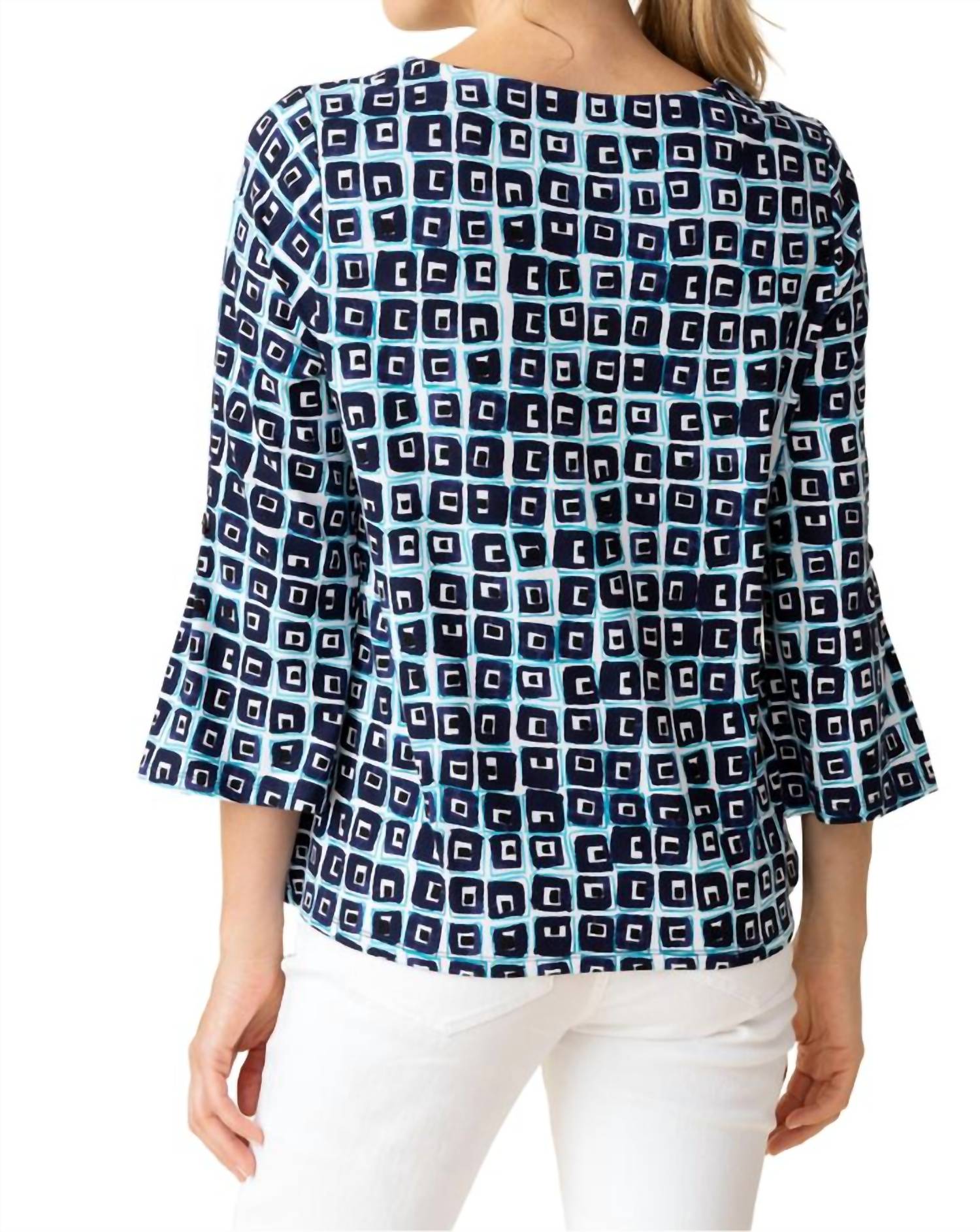 Habitat - Travel Cubism Pleat Sleeve Top