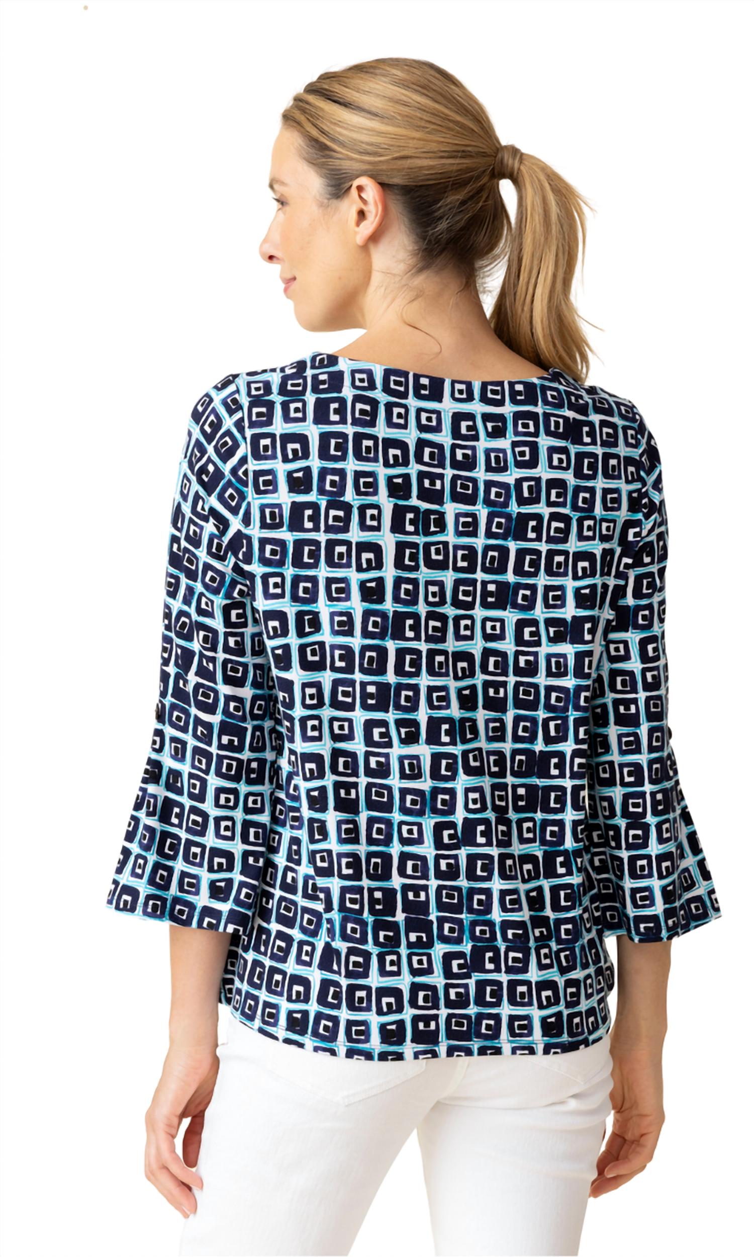 Habitat - Travel Cubism Pleat Sleeve Top