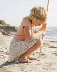Rylee + Cru - Girl's Smocked V Mini Skirt