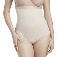 TC Fine Intimates Shape Away Hi-waist Brief in warm beige - women's intimate