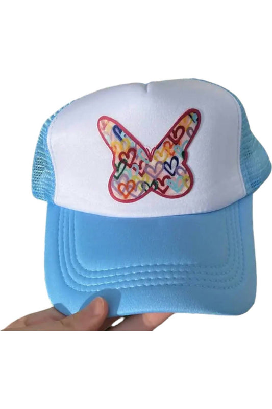 Mk Decker Designs - Women's Butterfly Trucker Hat