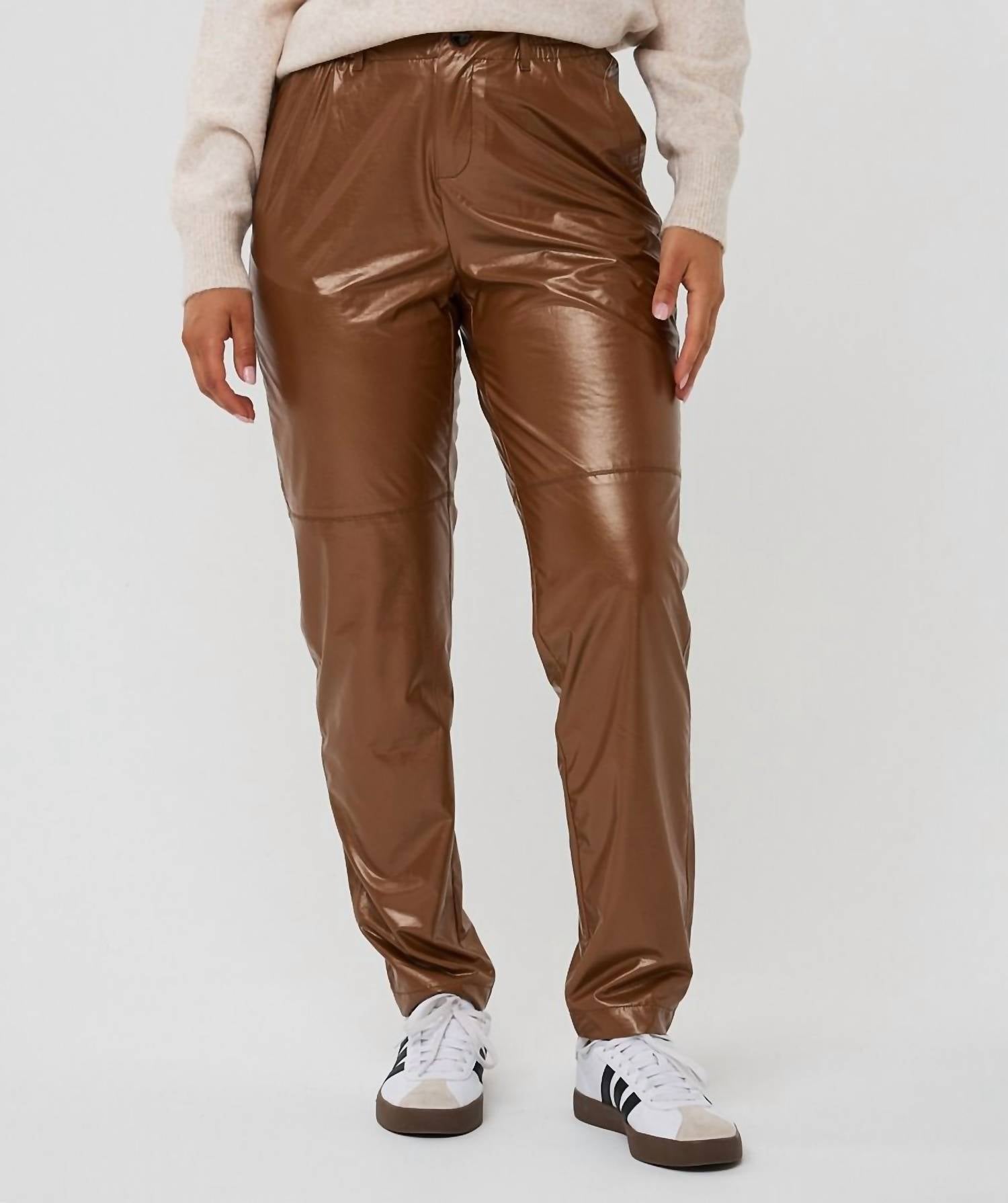 Esqualo - Trousers Metallic Pullup Pants