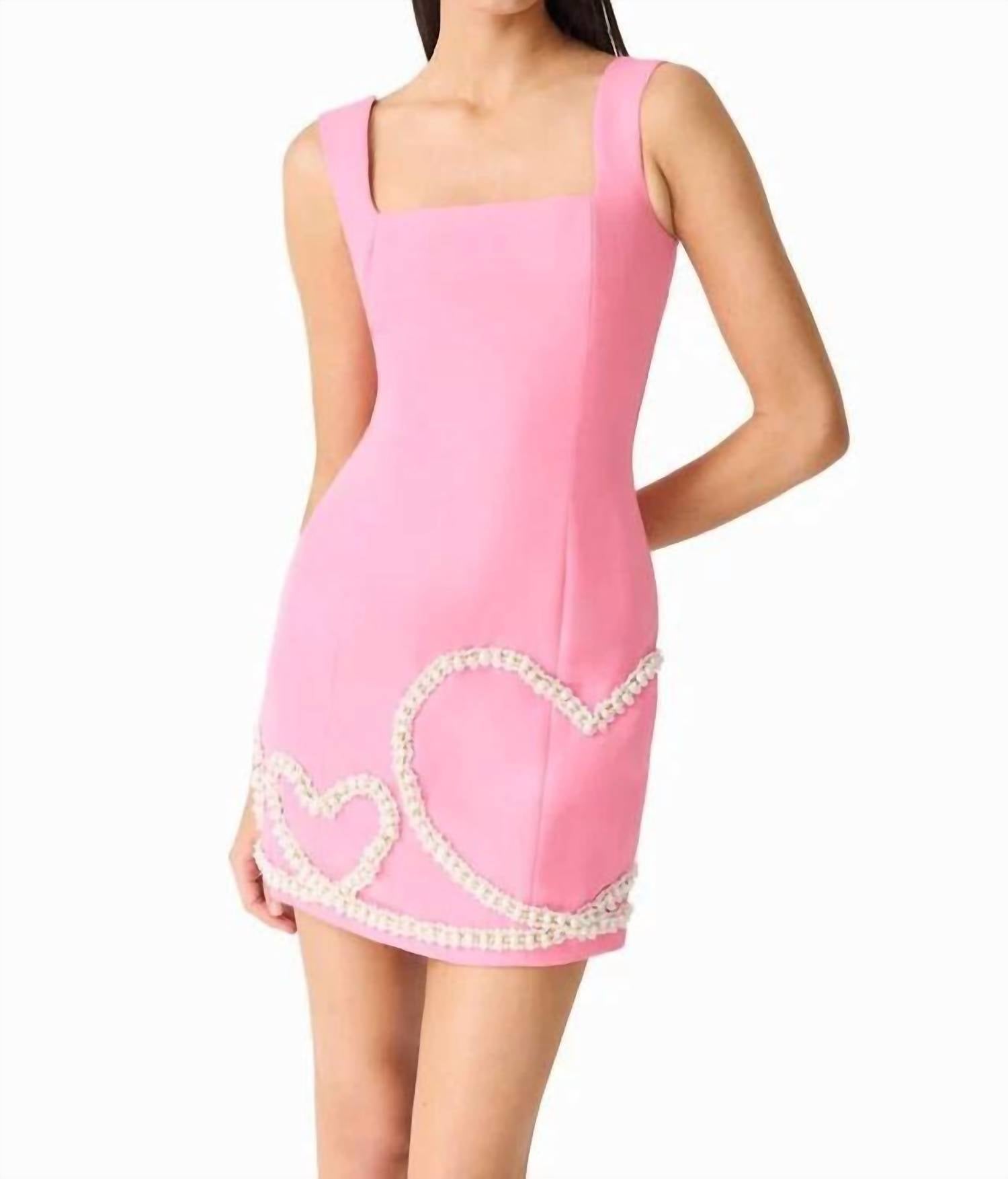 ELLIATT Nolana Mini Dress in pink - women's dress