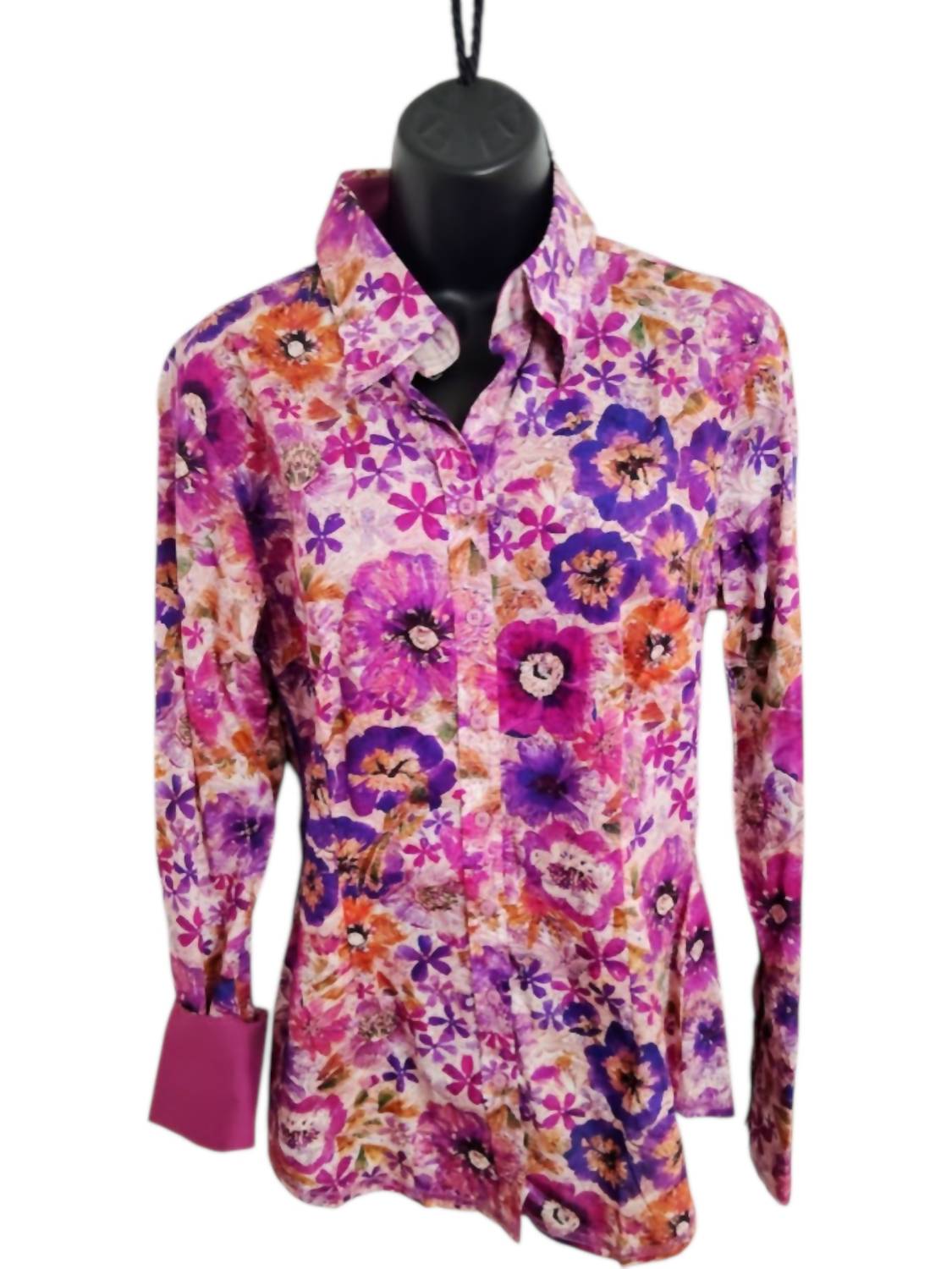 George Roth - Women's Floral Cotton Blouse