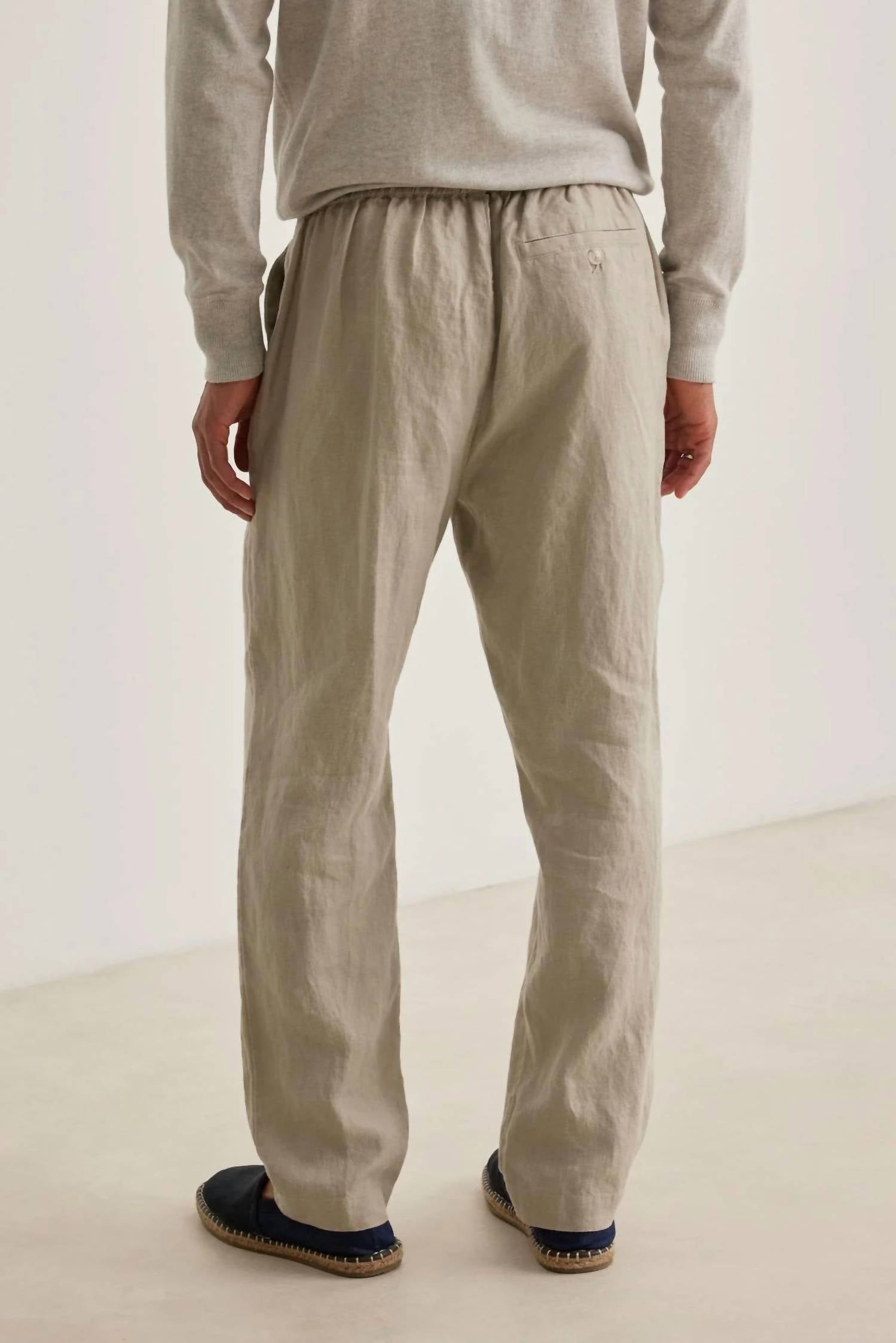 Velvet By Graham & Spencer - Lennon Linen Pant