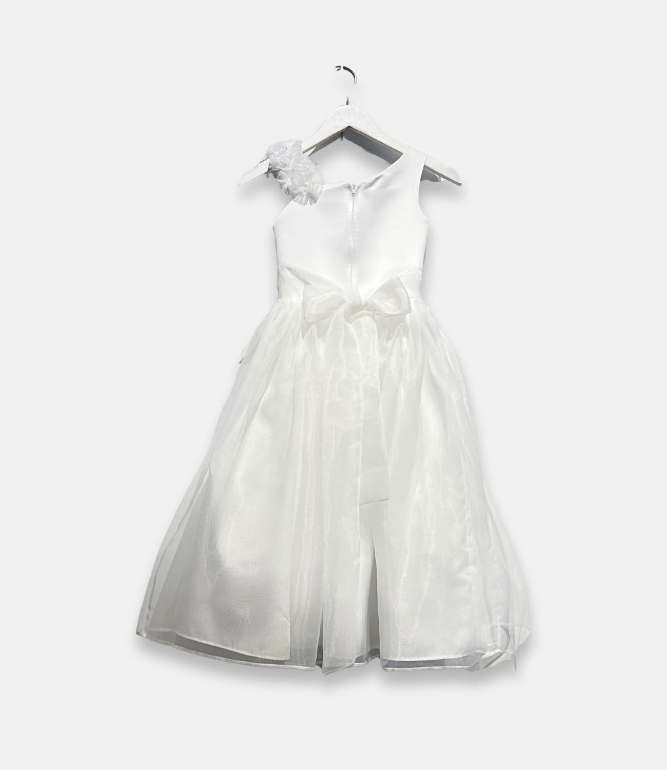 Tha Canadian Profile - Communion Dress With Italian Organza
