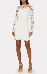 Milly - Nessi 3d Lace Mini Dress
