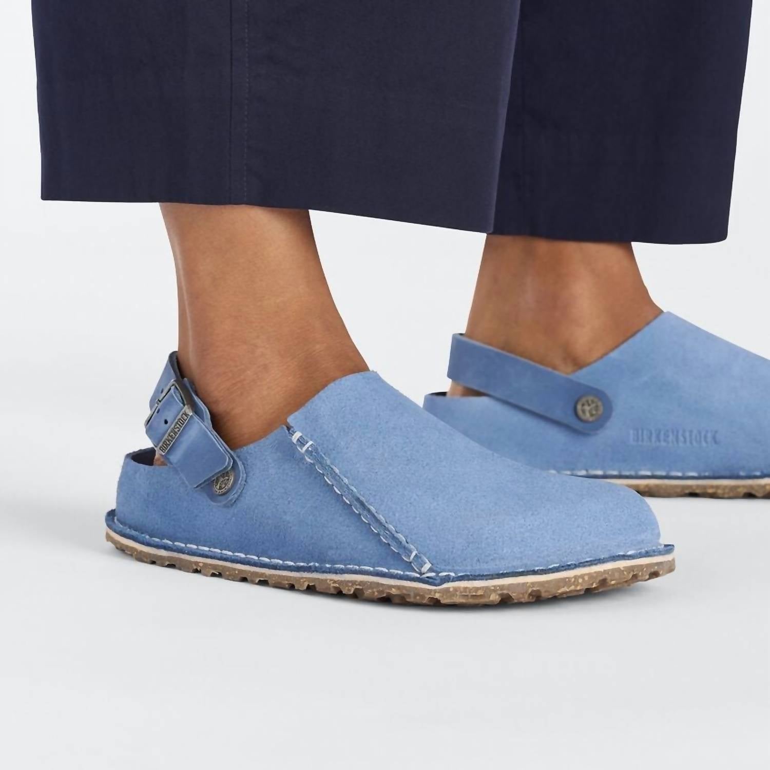 Birkenstock - Women's Lutry Premium Suede Leather Slipper