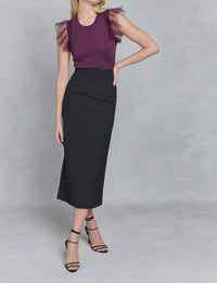 Goldie - Tulle Ruffle Shell