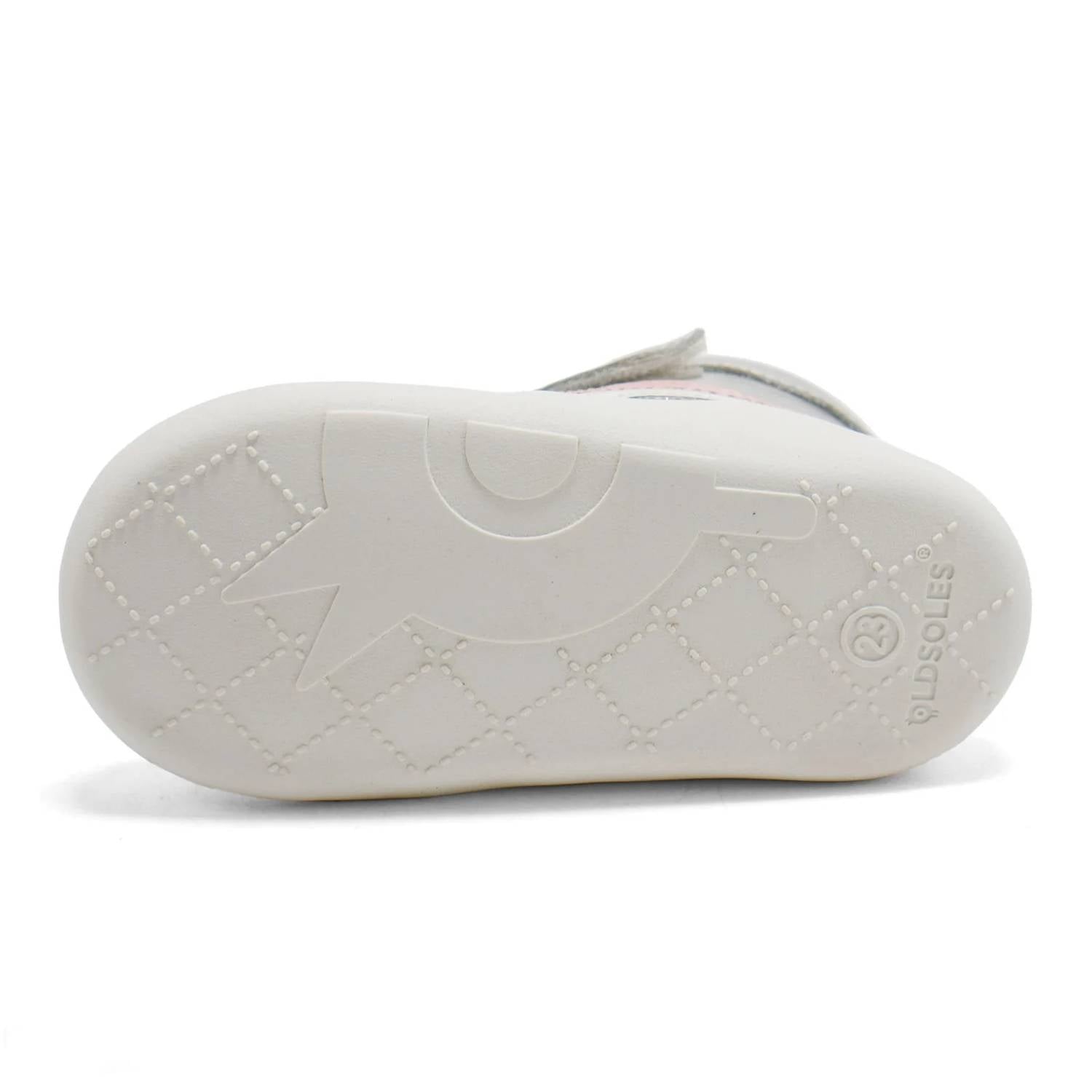 Oldsoles - Toddler's Sun Bright Leather Sneakers