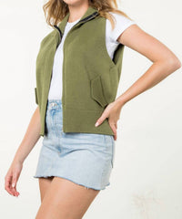 Thml - Zip-up Sweater Vest