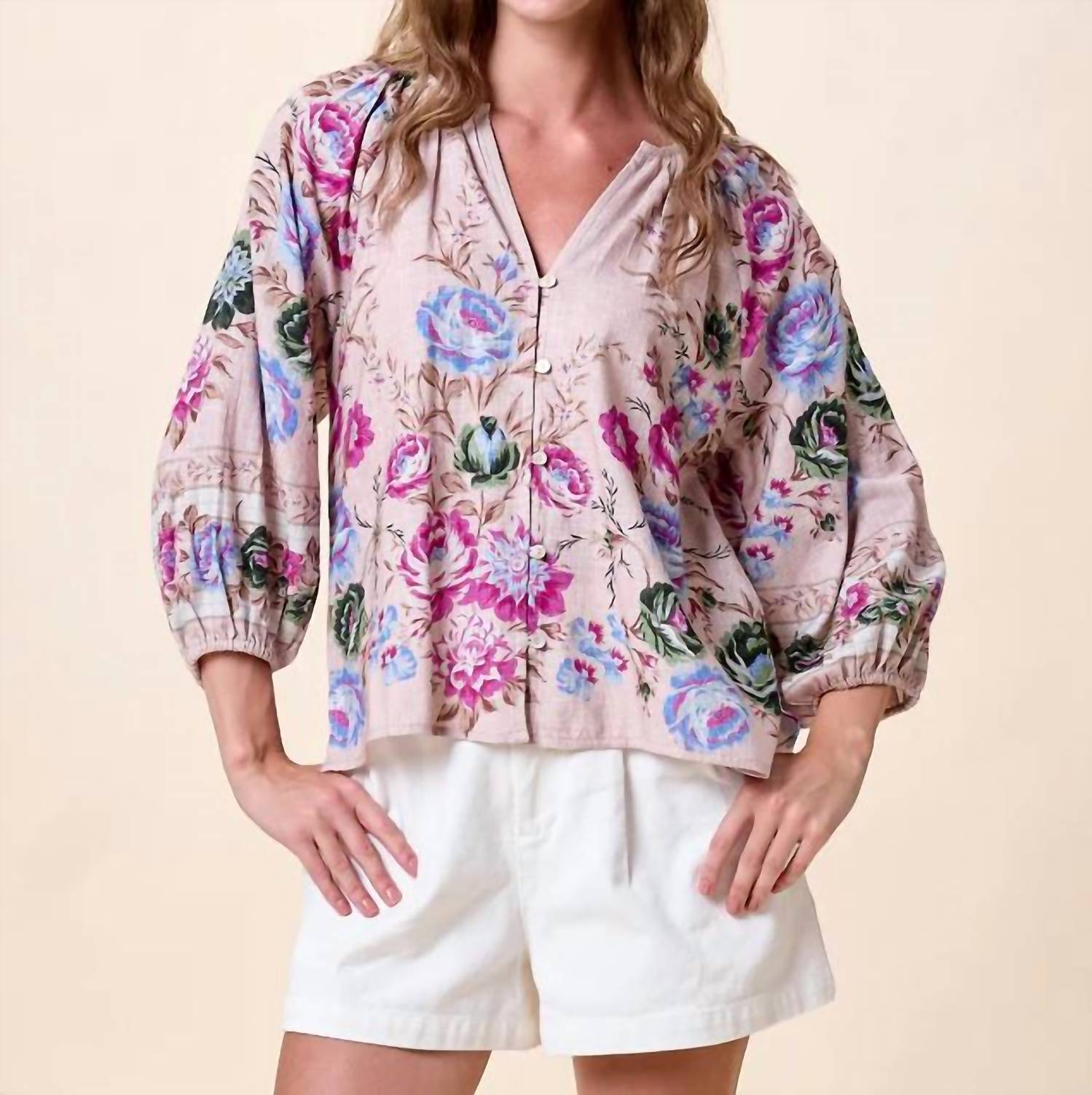Cleobella - Luella V-neck Blouse