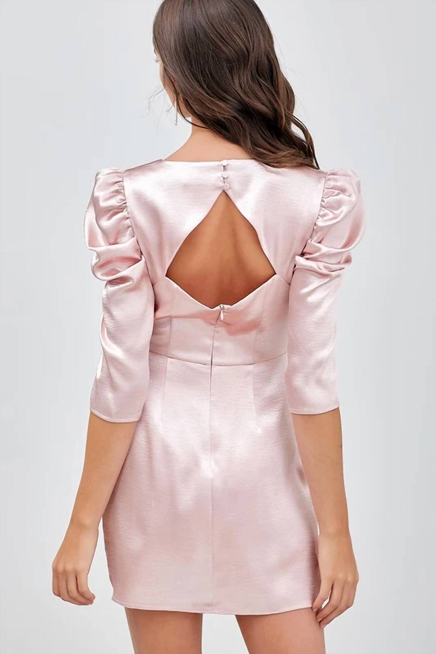 Dobe - Drape Front Dress