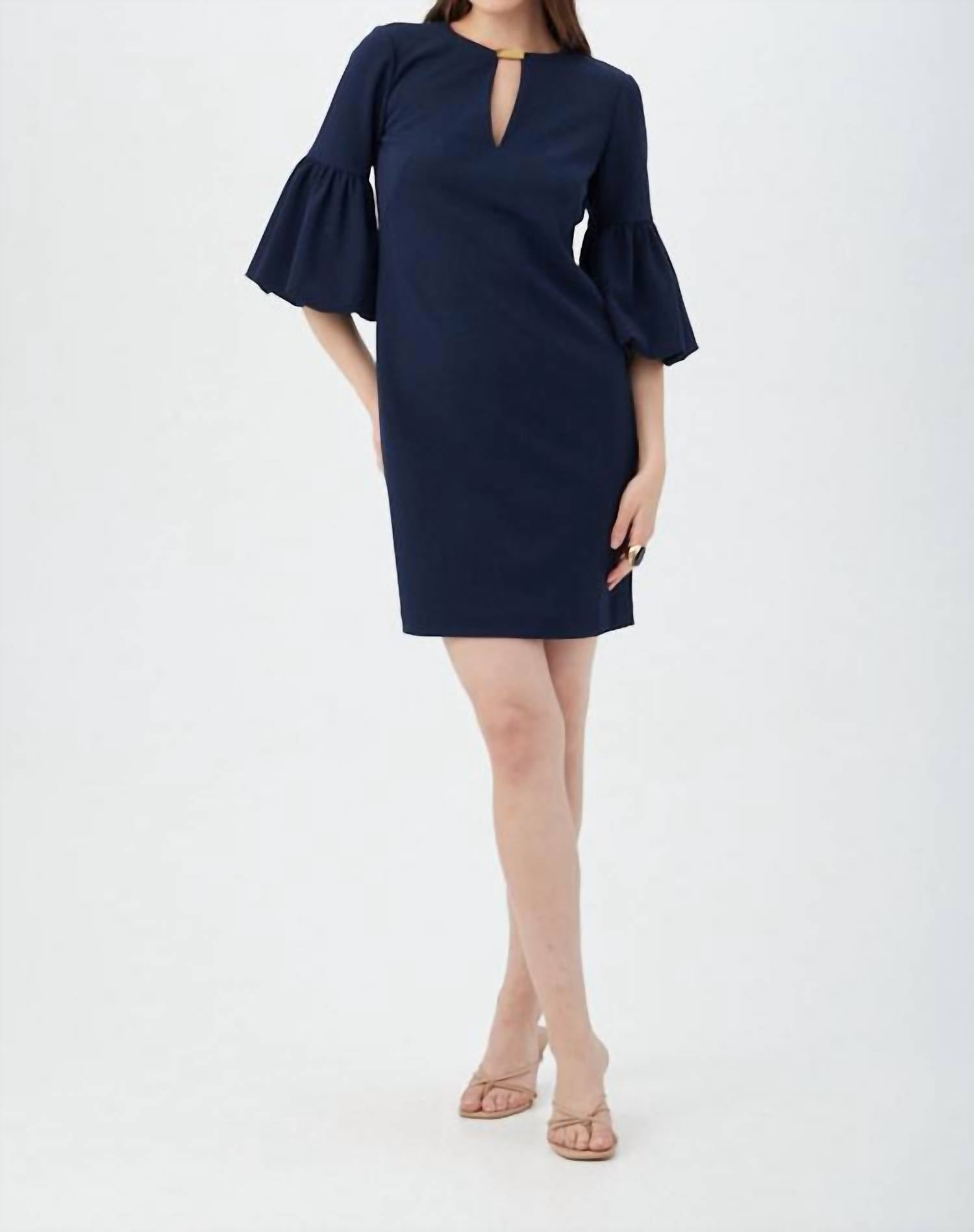 Trina Turk - Redford Three Quarter Sleeve Mini Dress