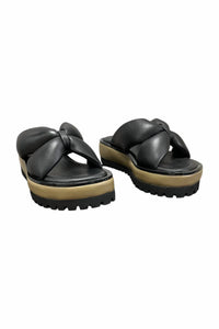 All Black - Women's Geisha Sandal
