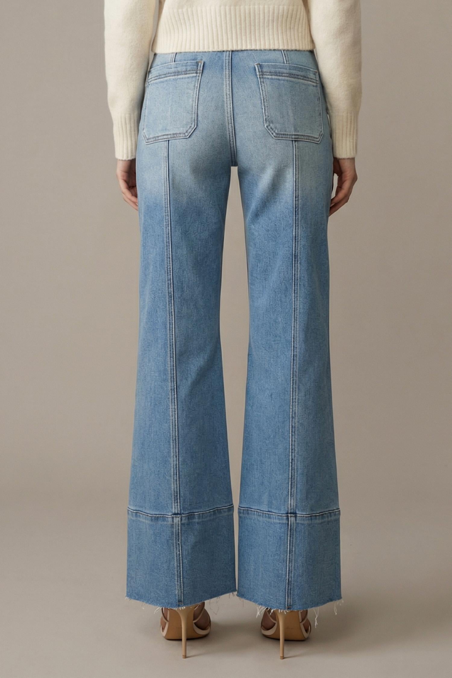Artemis Vintage - Tummy Control Palazzo Jeans