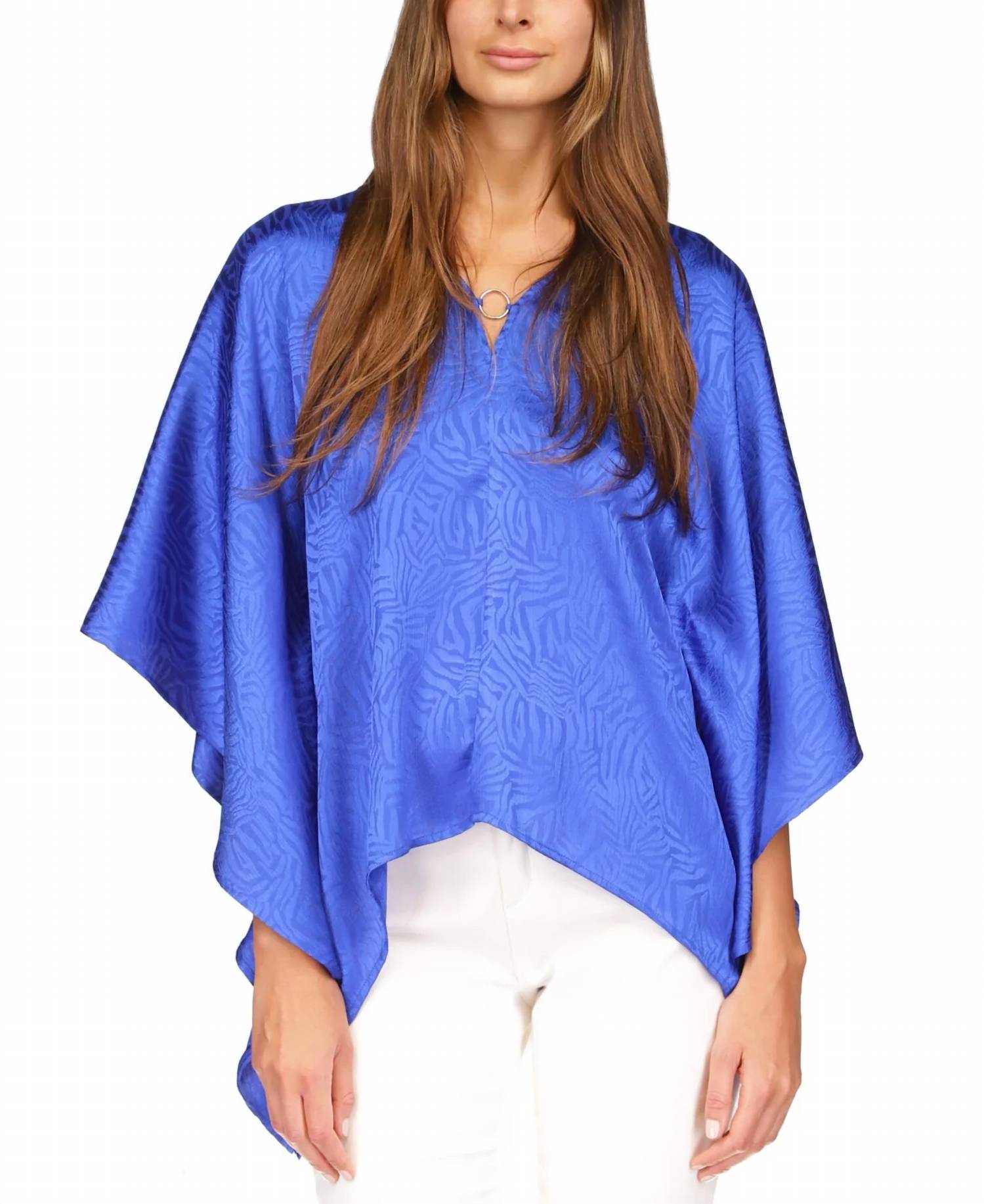 Michael Kors - Jacquard Handkerchief Hem Top