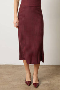 Lilla P - Straight Rib Skirt
