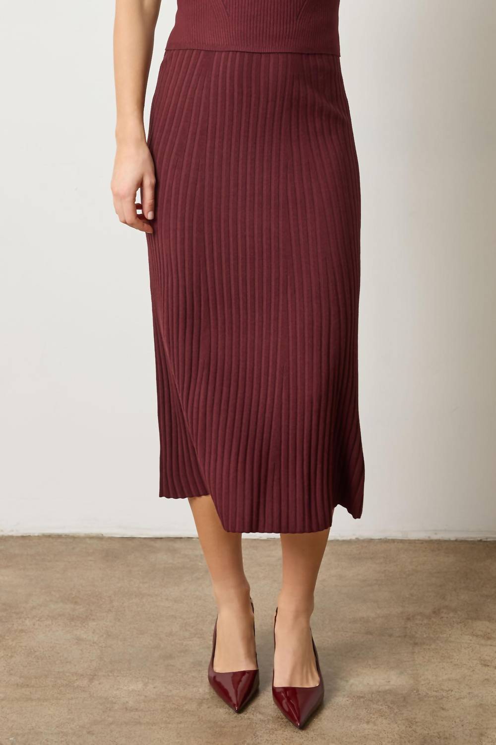 Lilla P - Straight Rib Skirt
