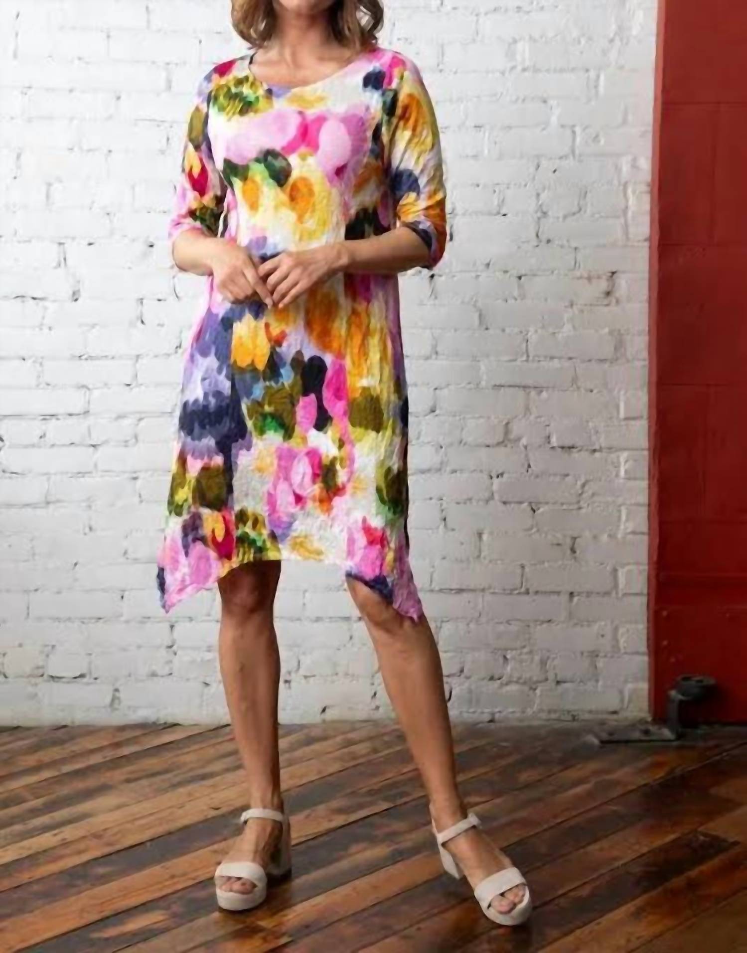 Olivia By Habitat - Tissue Crinkle Garden Stephanie Dress