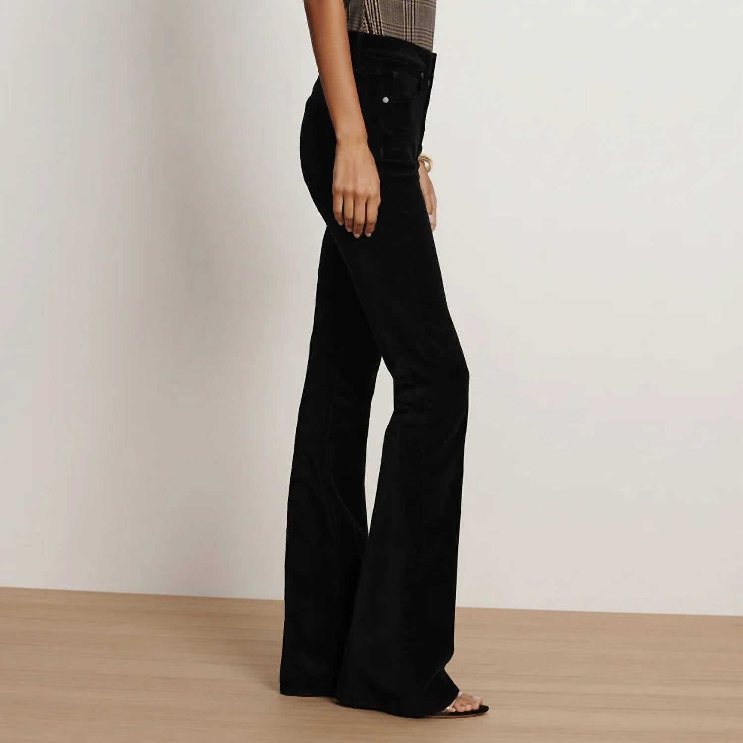 Veronica Beard - Beverly Velvet Flare Pant