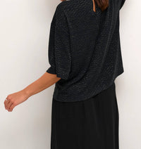 Kaffe - Kaellie Mock Neck Half Sleeves T-shirt