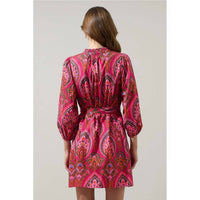 Sugarlips - Azura Floral Poplin Mini Dress