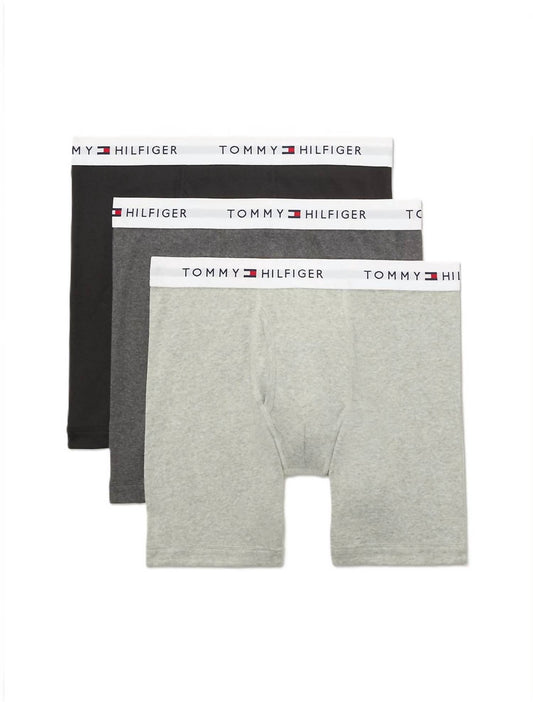 Tommy Hilfiger - Men's 3-Pack Cotton Classic Boxer Brief