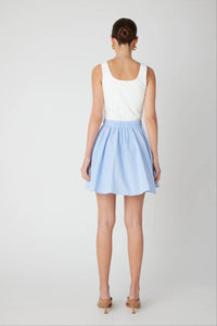 Js71 - Solene Mixed Media Tank Dress