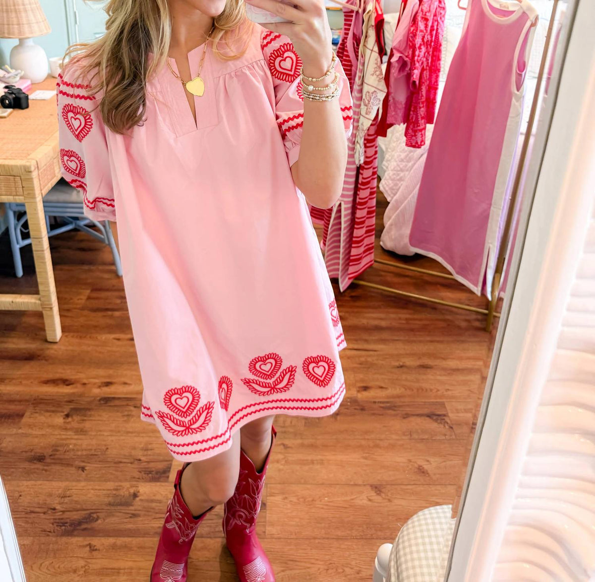 Strut & Bolt - Puff Sleeve Dress