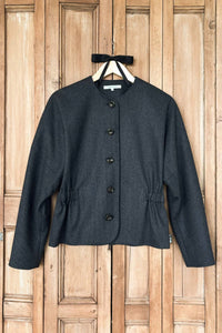 EMERSON FRY Atelier Cinch Jacket in charcoal light - women's jacket - view 6