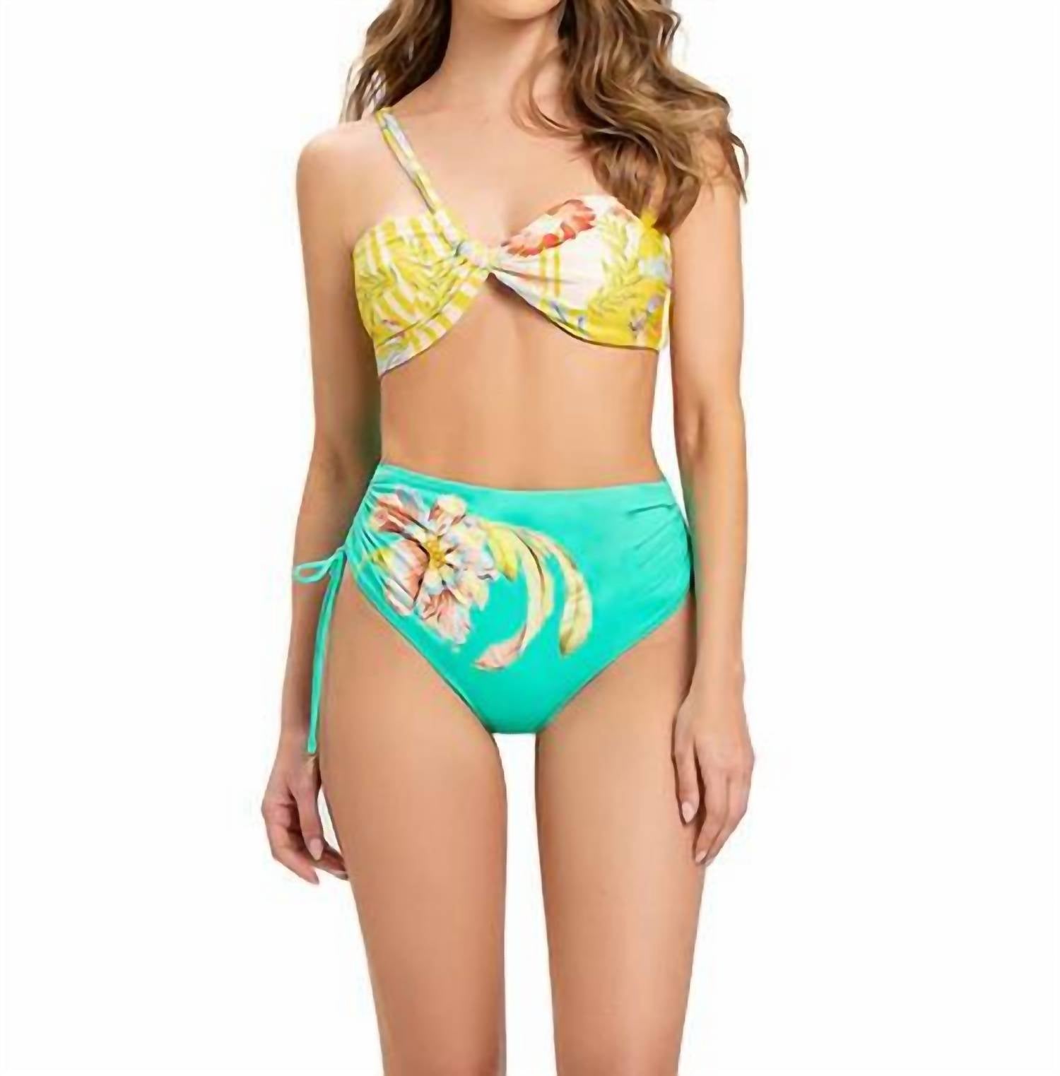 Ondademar - Women's Lirio High Waist Bikini Bottom