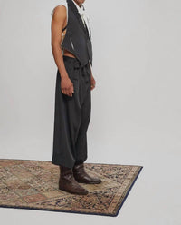 Asier Quintana Anaia Vest in black - women's jacket - view 4
