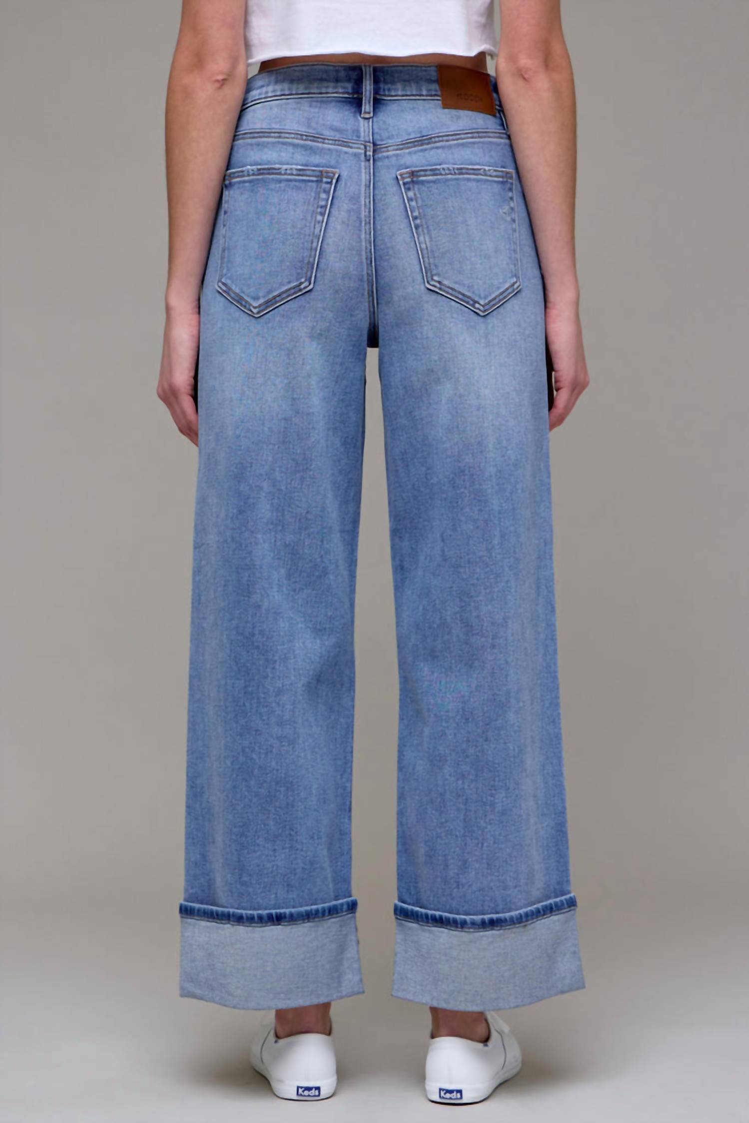 Hidden - Logan Relaxed Cuff Hem Jean