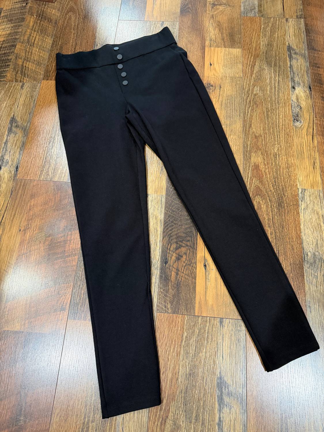 Blu Pepper - Button Detailed Jeggings
