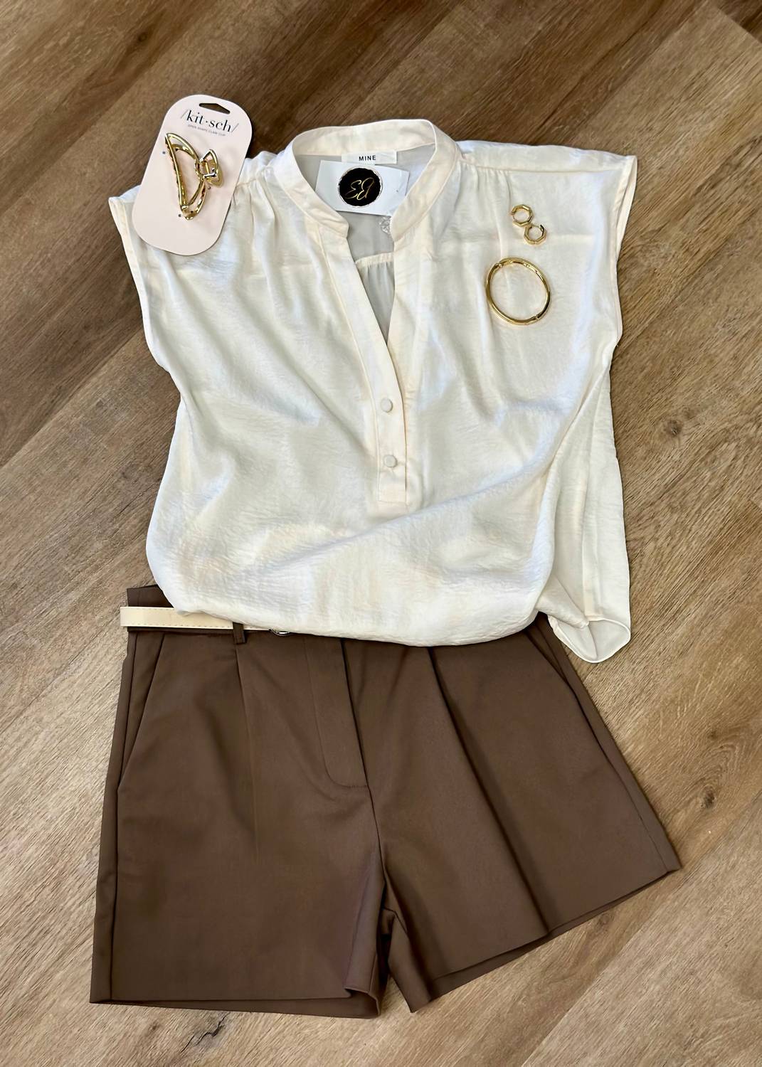 Easel - Stretch Bengaline Shorts