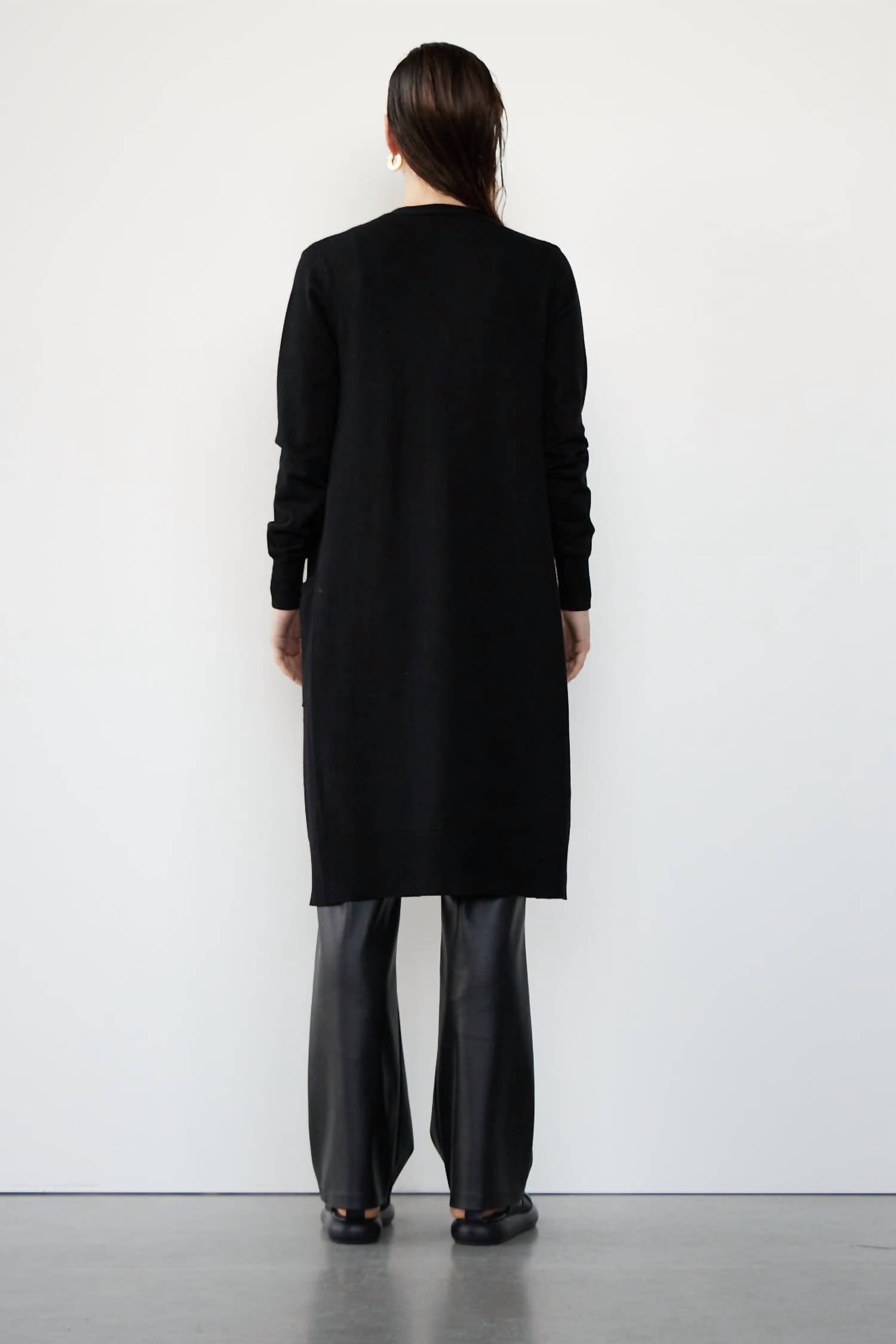 Withblack - Amanda Long Knitted Cardigan