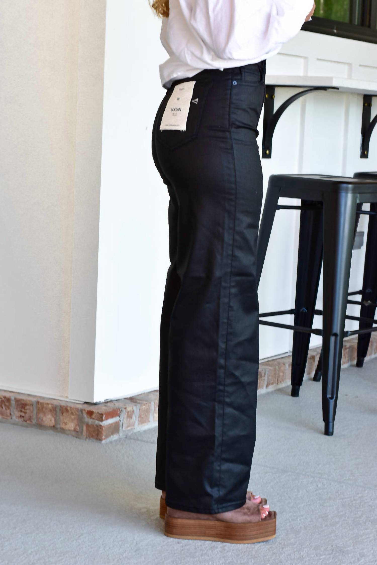 HIDDEN Women's High Waist Logan Dad Jean - women's jeans - alternate view