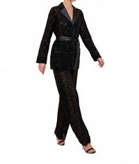 Flora Bea Women's Laylie Pants in onyx - women's pants - alternate view