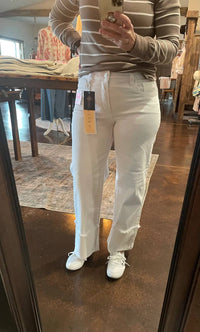 Risen - Tummy Control Mid Rise Crop Pants