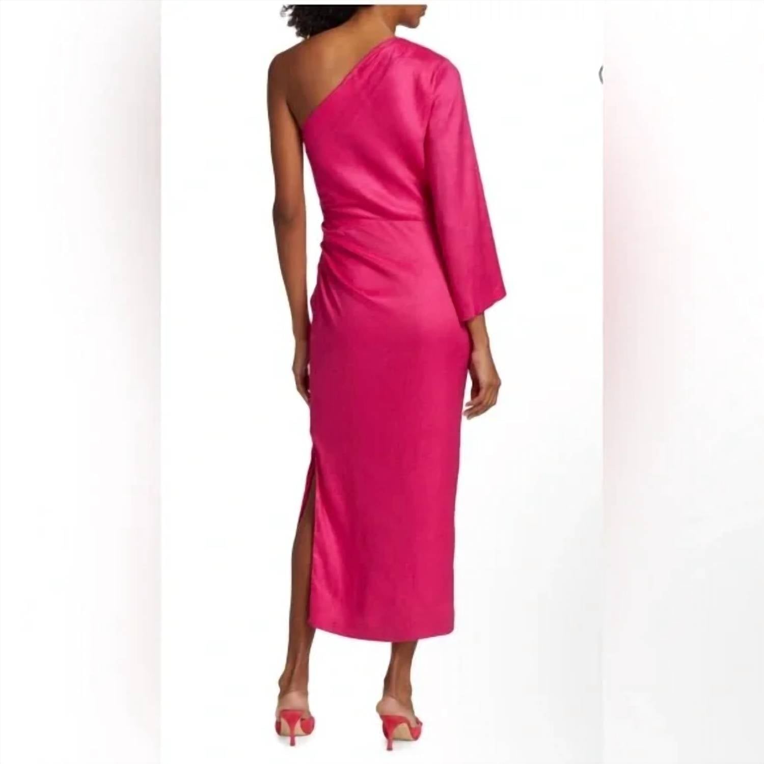 Veronica Beard - Patsy One Shoulder Maxi Dress