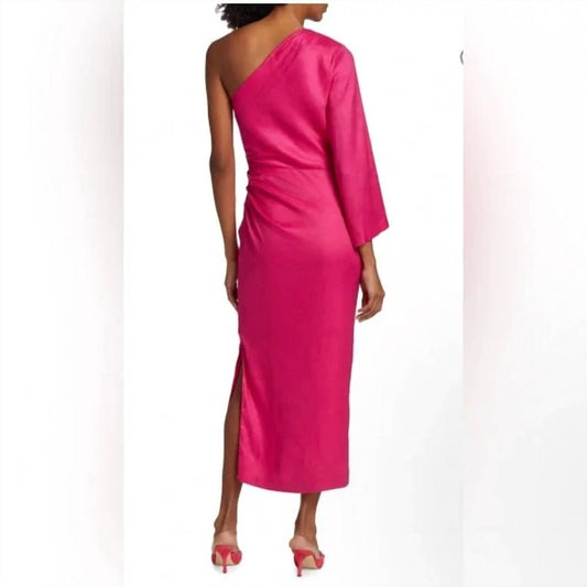 Veronica Beard - Patsy One Shoulder Maxi Dress