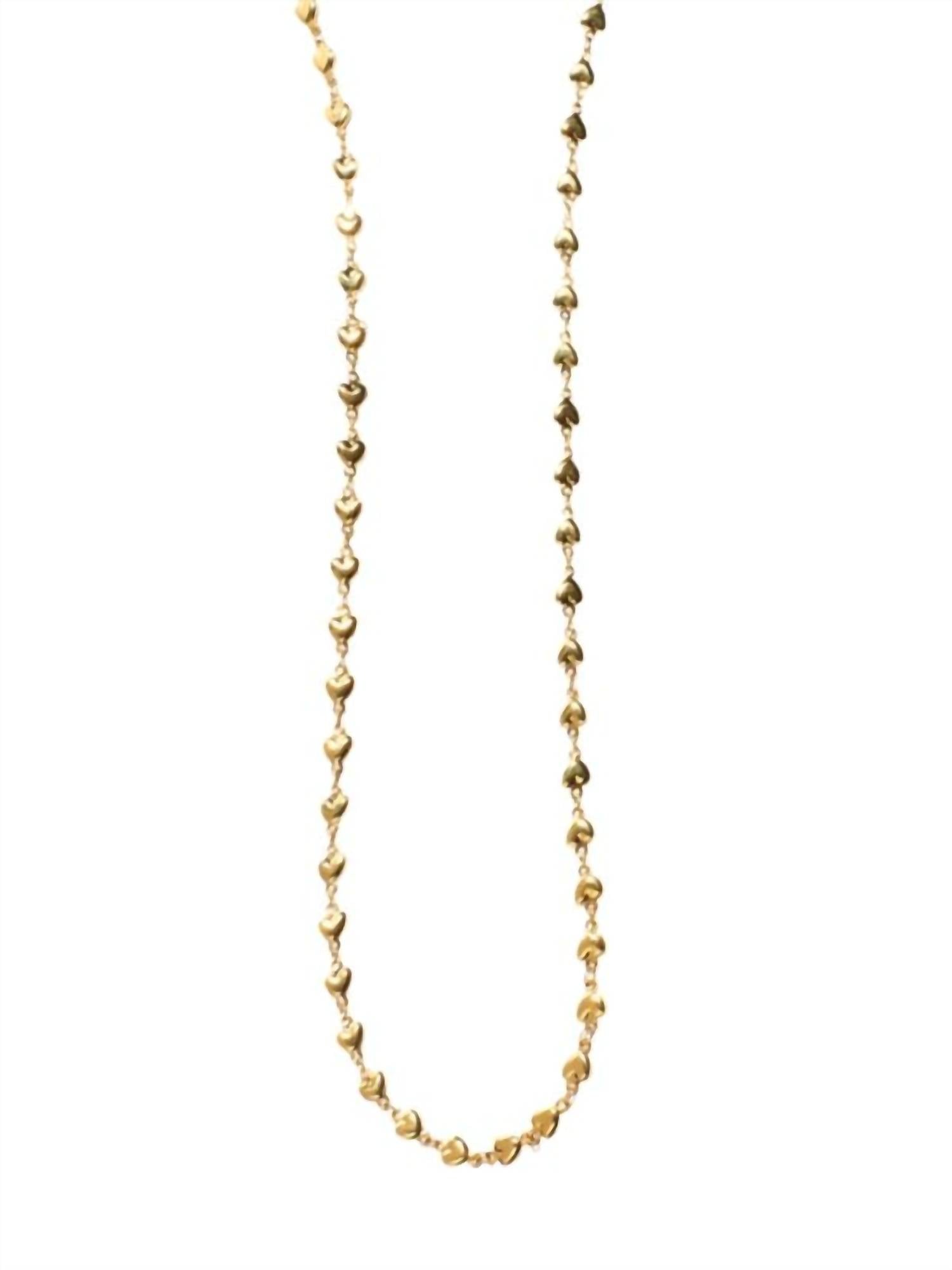 Lele Sadoughi - Women's Puffed Heart Mask & Eyeglass Chain