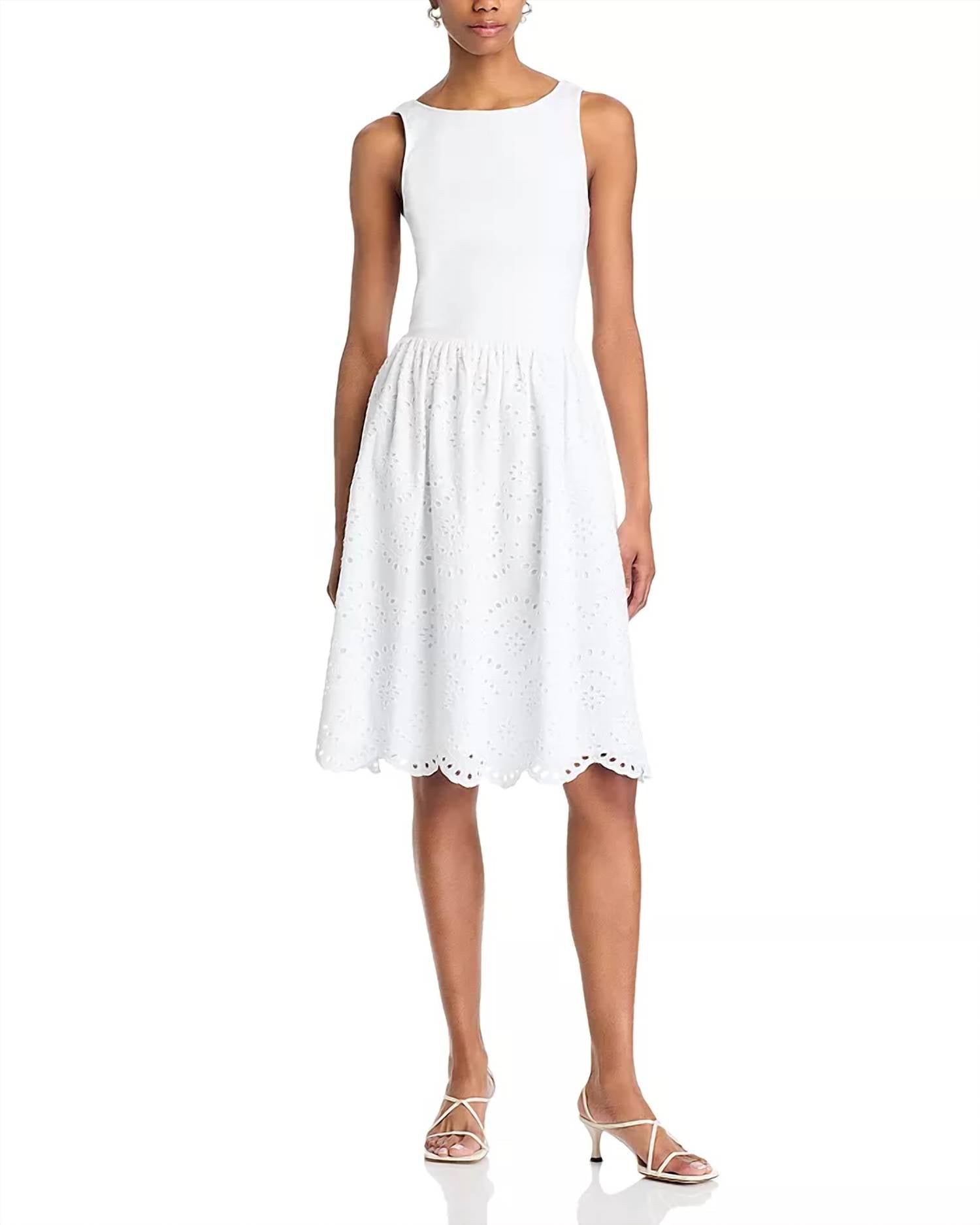 STEVE MADDEN Julian Dress in white - women's dress