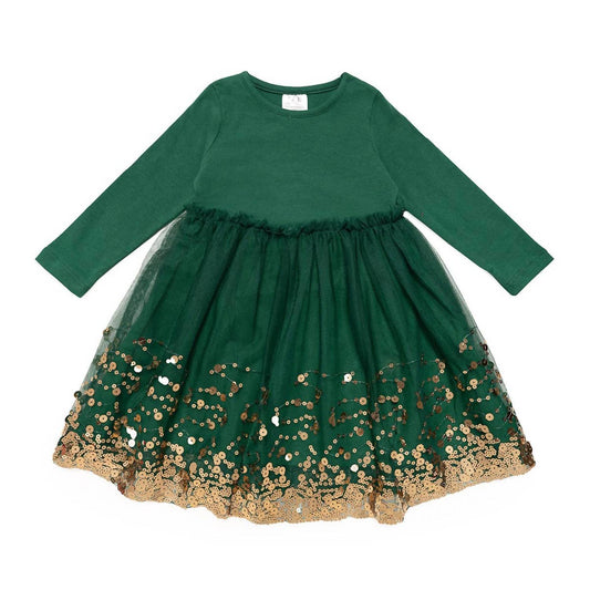 Sweet Wink - Girl's Sequin Christmas Tutu Dress