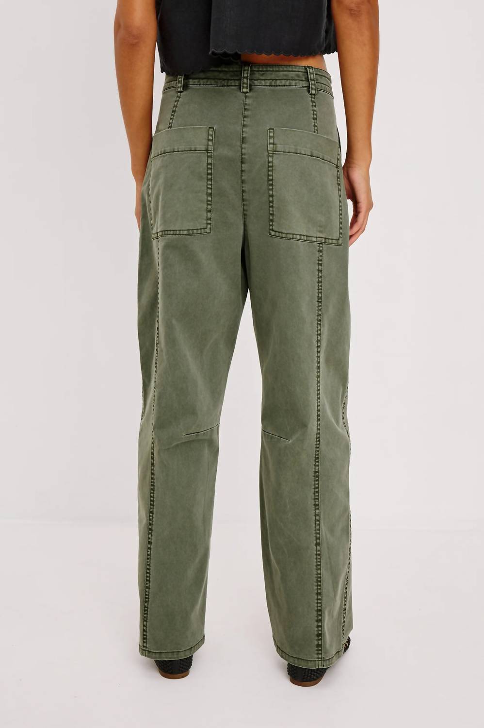 Rails - Lunar Mid-rise Barrel Pant