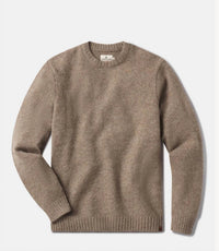 The Normal Brand Homebound Crewneck Sweater in toasted chestnut 1 - men's sweater - view 4