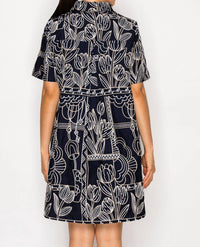 Meet Me In Santorini - Selene's Stitch Dress