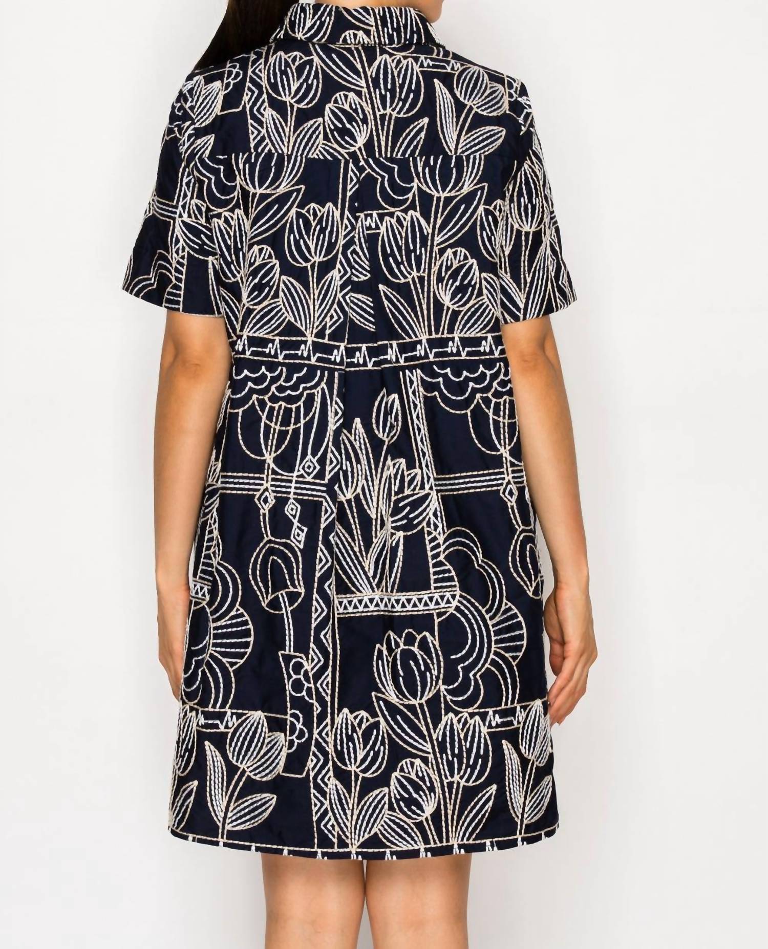 Meet Me In Santorini - Selene's Stitch Dress